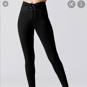 Year of Ours Black Ribbed Legging Sz XS